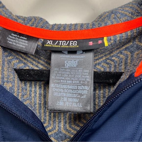 UNDER ARMOUR - MENS - COLD GEAR FULL ZIP JACKET W/ HOOD - Picture 2 of 5